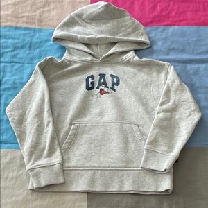 GAP Kids Disney Light Gray Hoodie with Mickey Mouse